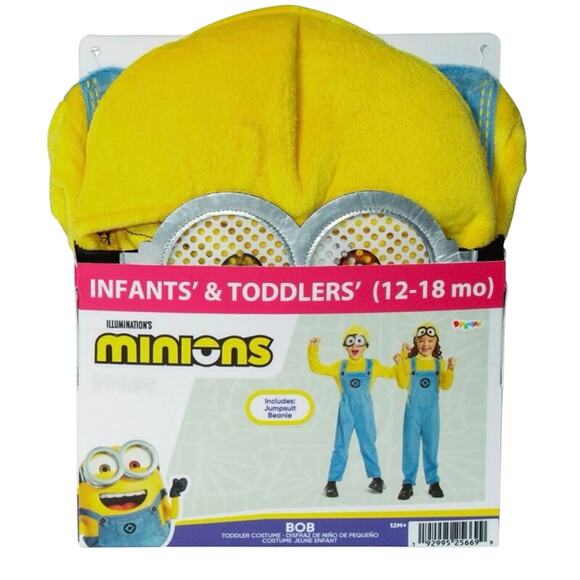 New Despicable Me, Minion Halloween Costume for Infant, Size 12-18M, by Disguise - Picture 6 of 6